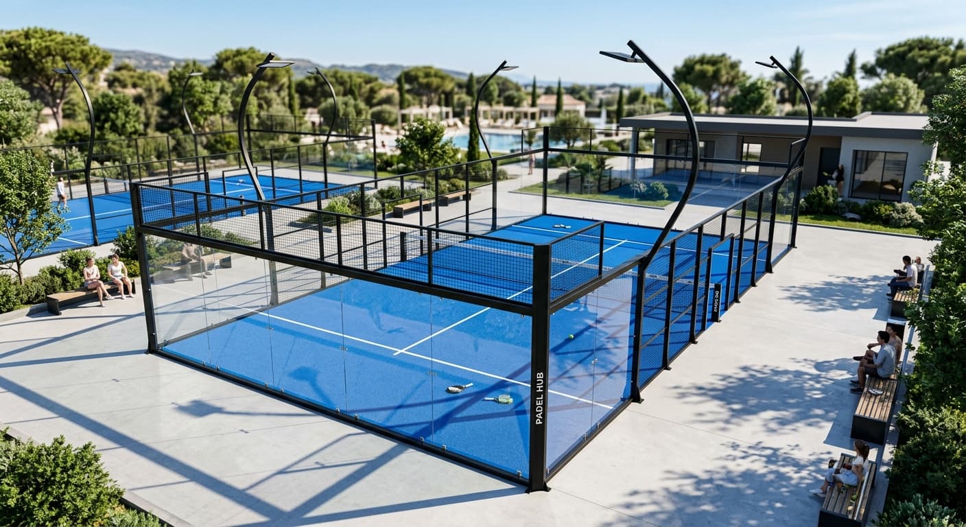 Full Vision padel court